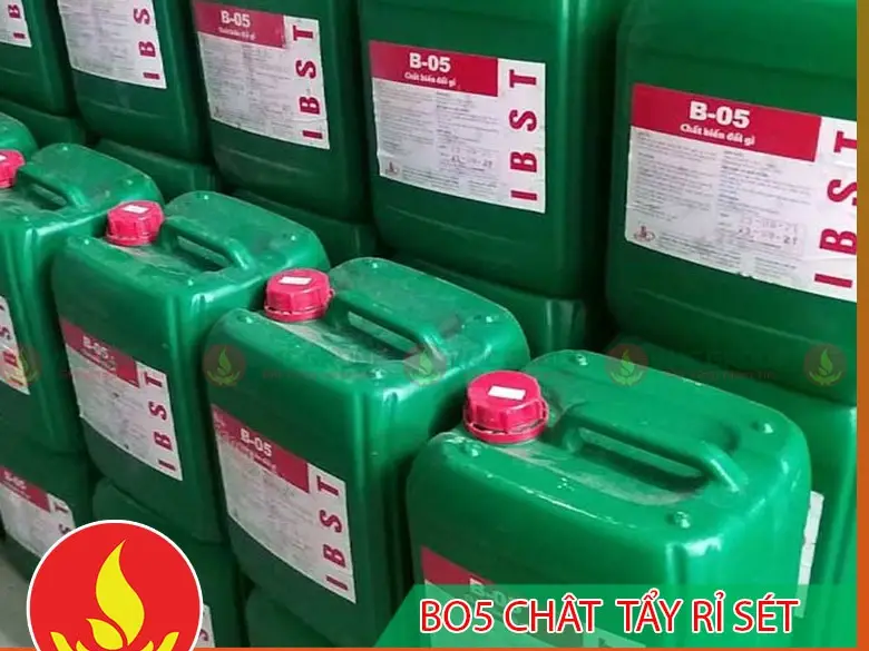 Dung dịch tẩy rỉ sét kim loại nào tốt nhất 2025