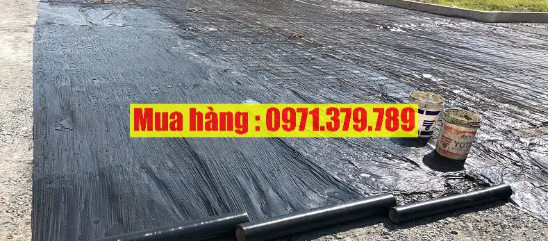 Hình ảnh thực tế thi công nilon đen trải đổ bê tông - Lh 0971379789